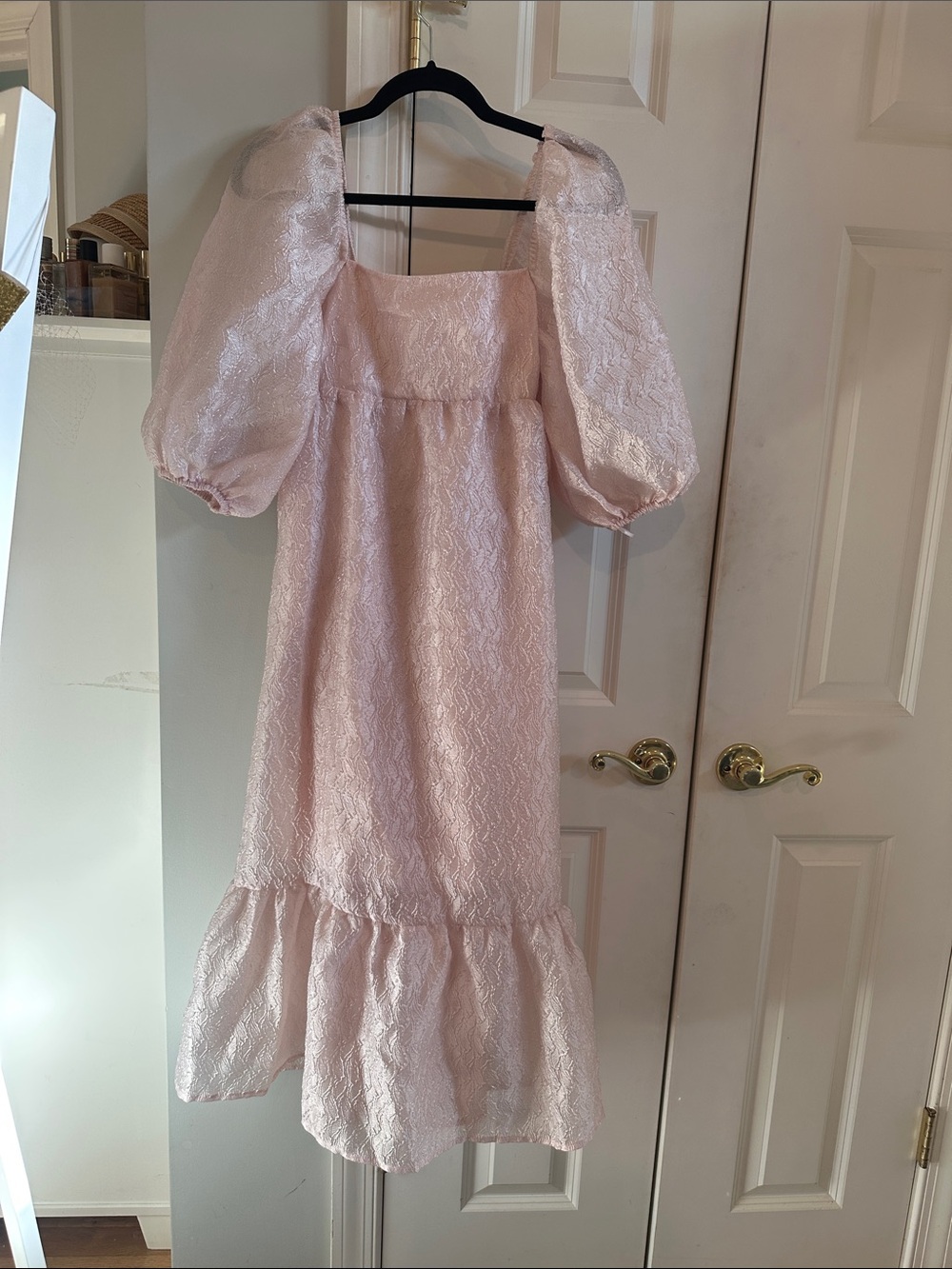 Anthropologie Puff Sleeve Dress